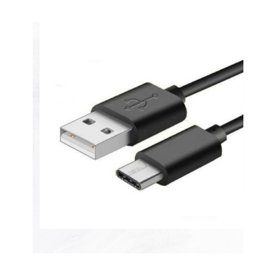 Cable tipo C USB 2.0 negro 18w/1M