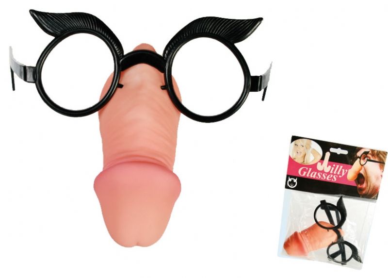 Bromas Erotico Gafas de broma con pene