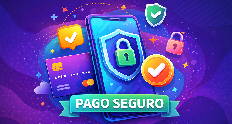 Pago seguro de doble factor.