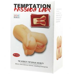 Temptation Passion masturbador TRIO 15cm