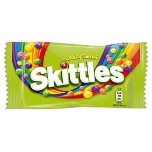 Skittles Crazy Sours caja 14 unidades
