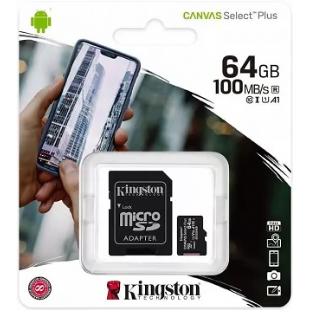 Micro SD Kingston 64GB clase 10