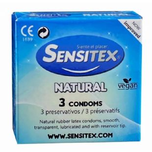 Sensitex Natural-Classic 3 preservativos