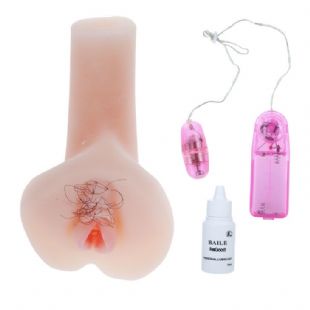 Vagina vibradora ultra realistica 18cm