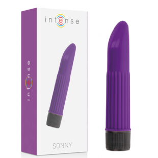 Vibrador lila multispeed 14cm