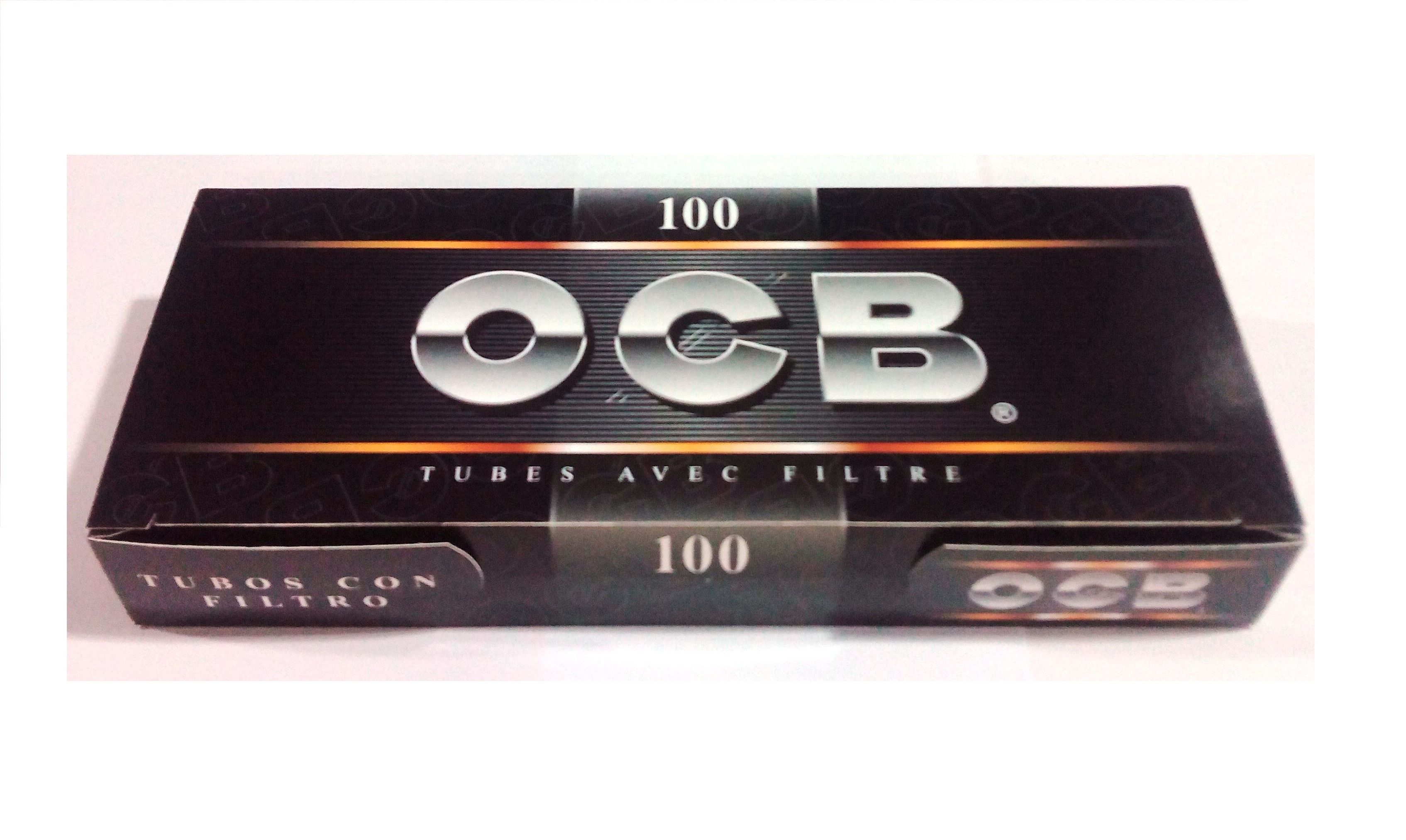 Tubos Fumador 100 tubos de cigarrillos OCB